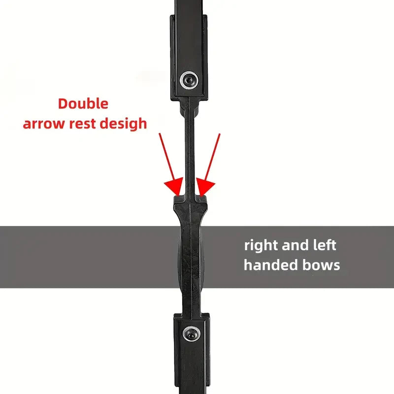40Lbs Archery Bow Takedown Recurve Bow Hunting Black Long Bow for Beginner Right Left Hand Outdoor Shooting Target Practice