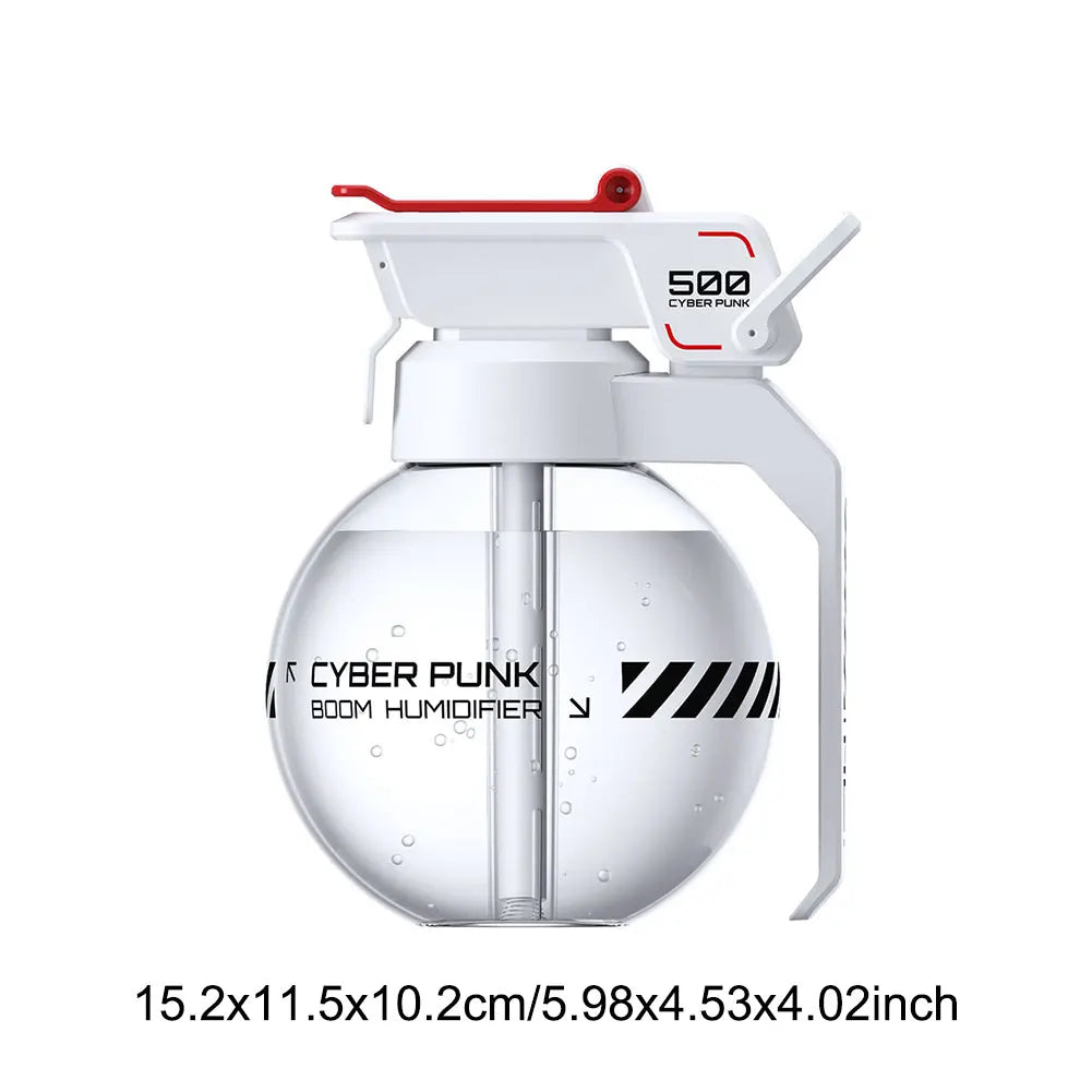 500ML Grenade Aroma Diffuser Decorative Aromatherapy Diffuser Air Diffuser Humidifier for Bedroom Home Office Creative Gift