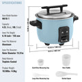 SucceBuy 10L Commercial Rice Cooker with Aluminium Nonstick Inner Pot 24-Hour Keep Warm for Restaurant Buffet