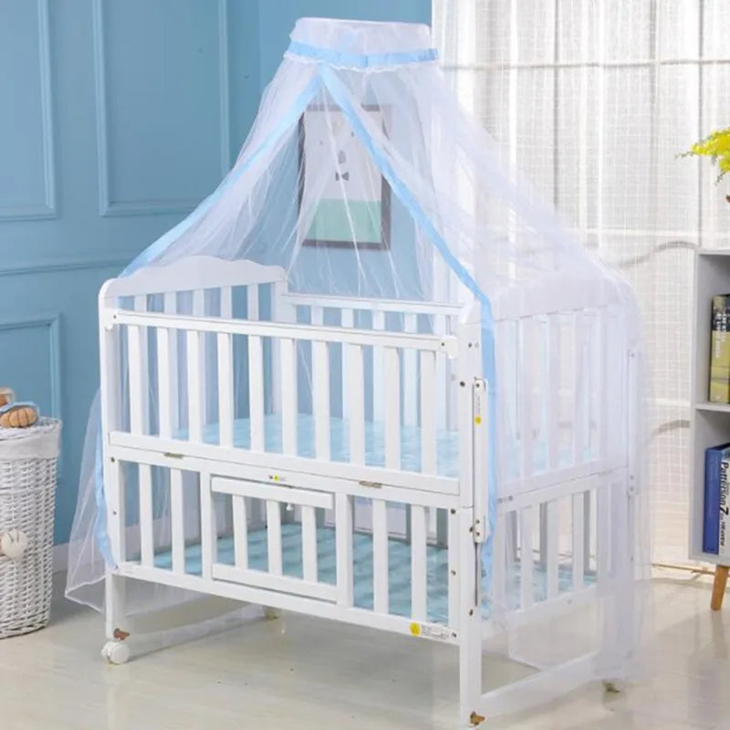 Universal Netting Mosquito Net Foldable Infant Canopy Round Bed Canopy Mosquito Net For Baby Summer Baby Crib Net Crib Dome NEW