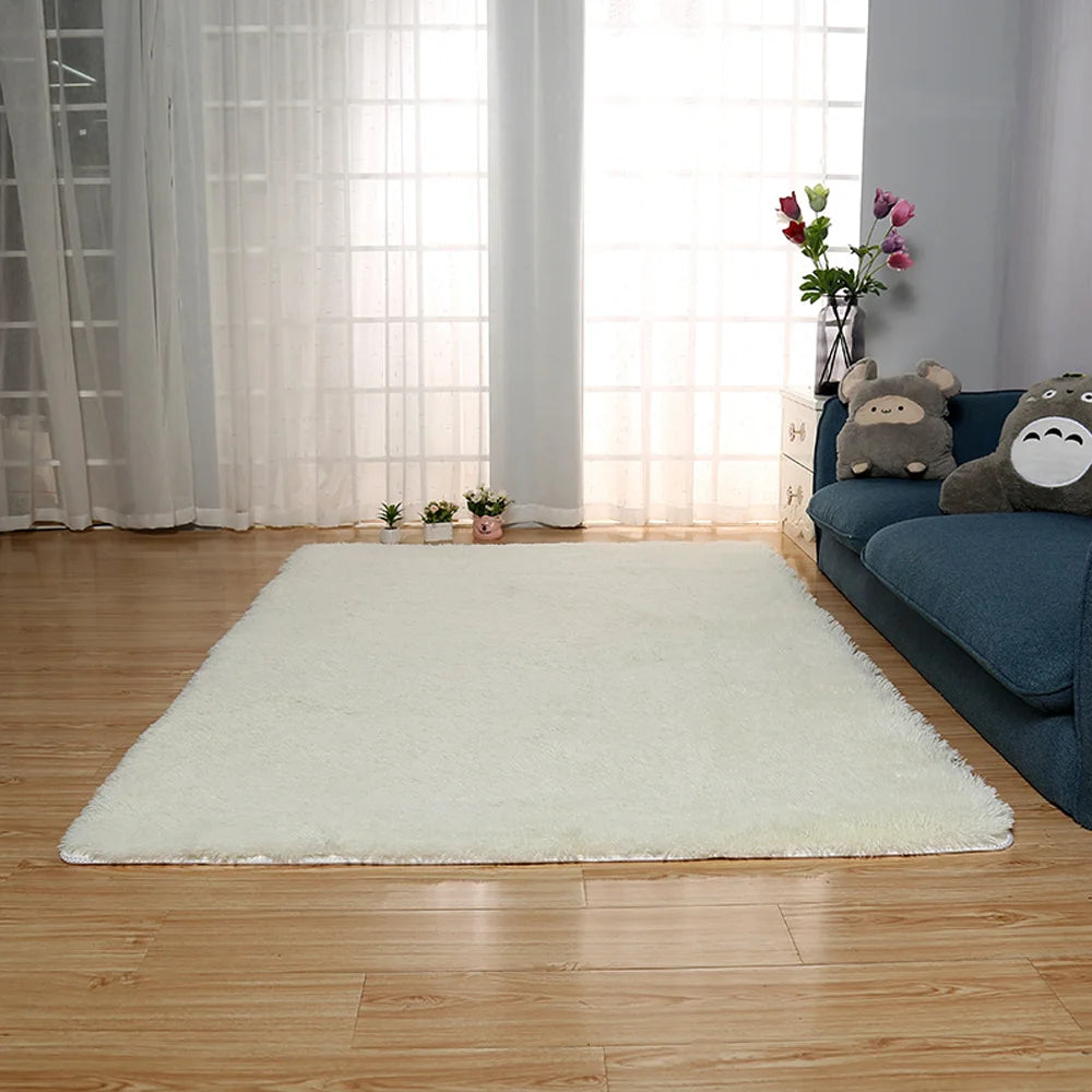 Floor Rug Rug Fluffy Area Carpet Shaggy Soft Large Pads Living Room Bedroom Pad