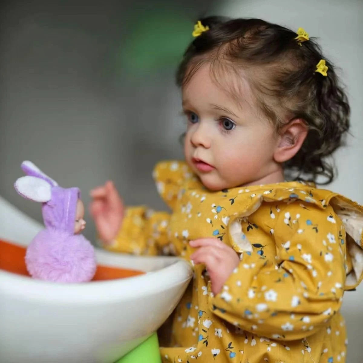 Handmade Reborn Baby Doll 50cm Realistic Silicone Newborn Girl Soft Touch Lifelike Design Sweet Infant Appearances Collectible