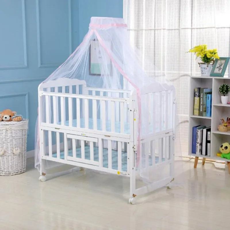 Universal Netting Mosquito Net Foldable Infant Canopy Round Bed Canopy Mosquito Net For Baby Summer Baby Crib Net Crib Dome NEW