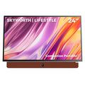 SKYWORTH 24-Inch 12V Portable Smart TV - 1080P FHD for Caravan/RV