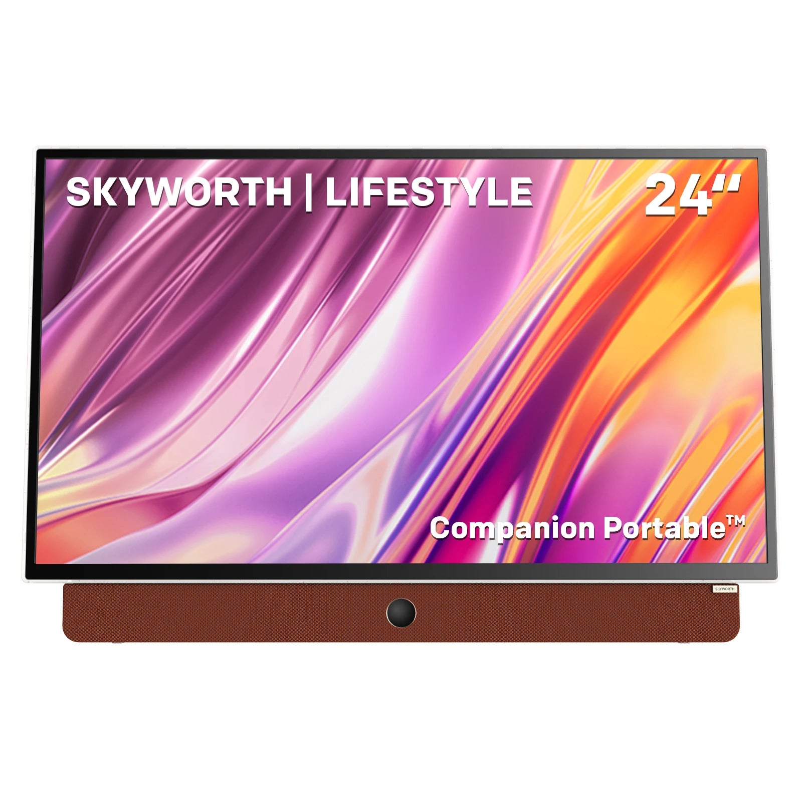 SKYWORTH 24-Inch 12V Portable Smart TV - 1080P FHD for Caravan/RV