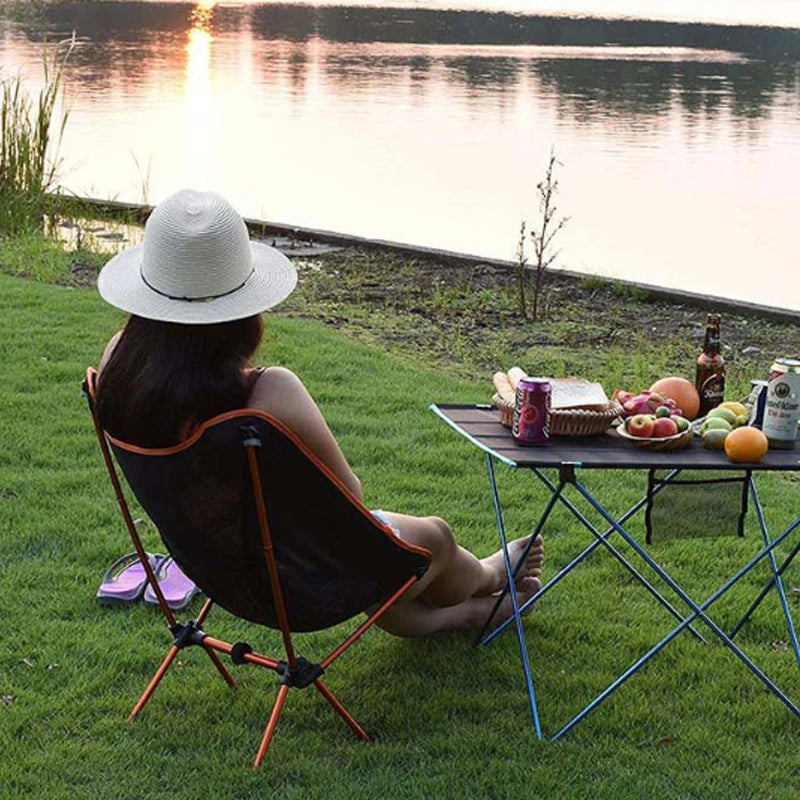 Mini Portable Folding Outdoor Camping Fishing Picnic BBQ Beach Chair Lightweight Seat 3 Colors