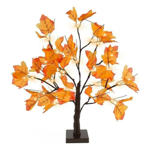 24Led Christmas Tree Lights Maple Twig Fairy Xmas Party Lamp Decorations 60Cm