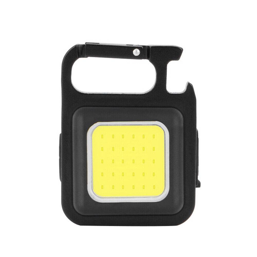 Mini Waterproof Rechargeable LED Light USB Flashlight-Lamp Torch Pocket Keychain
