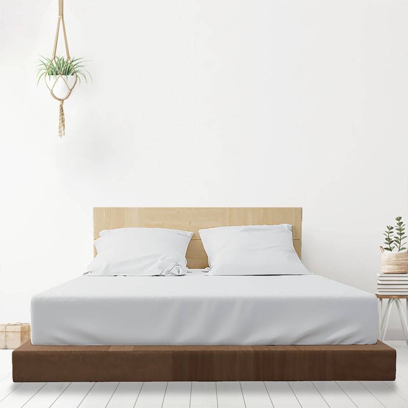 3D Digital Printing Home Textile Bedding Solid Color Series Polyester Bed Sheet