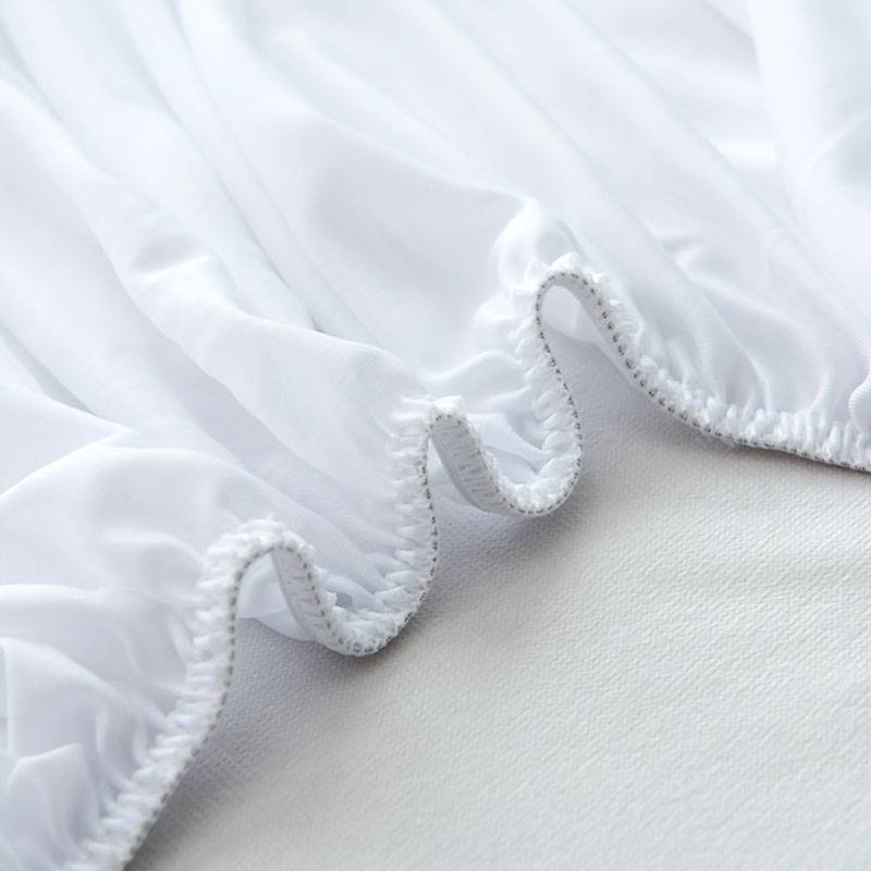 3D Digital Printing Home Textile Bedding Solid Color Series Polyester Bed Sheet