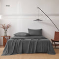 2000TC 4 Piece Bed Sheet Set Flat Lying Pillowcase